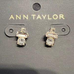 Ann Taylor rhinestone earrings